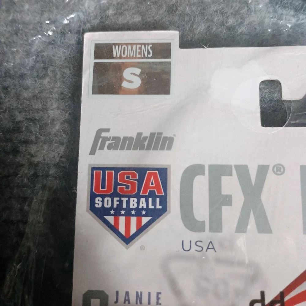 Franklin CFX FP USA Softball Batting Gloves Women's Small Janie Reed NWT